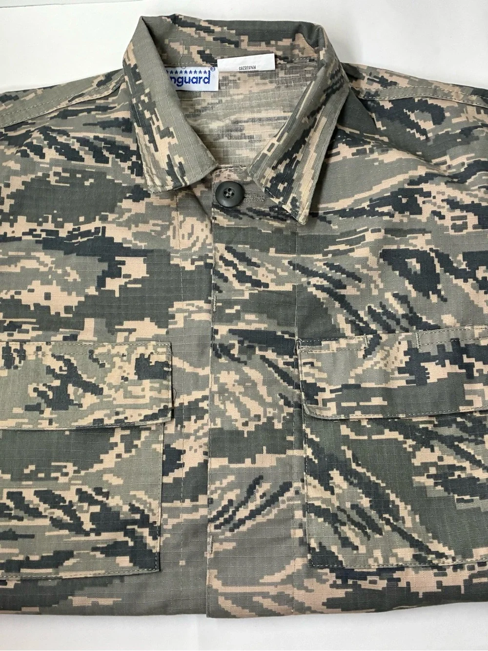 Kids' Digital Camo Field Jacket - Green/Tan